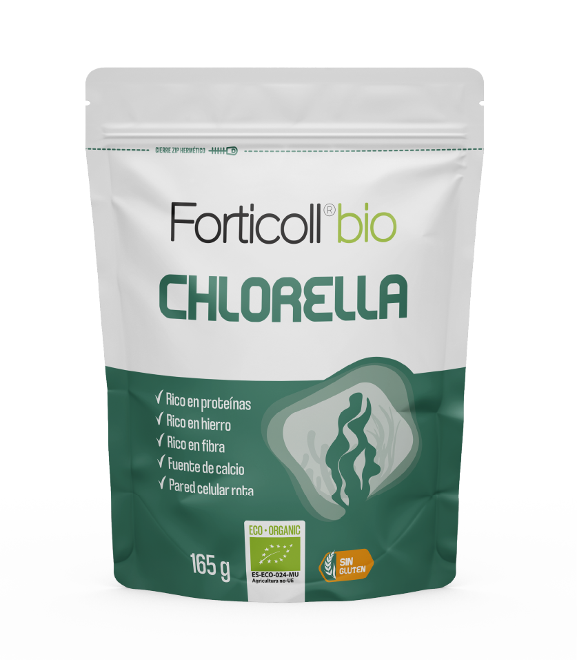 Chlorella ecológica en polvo