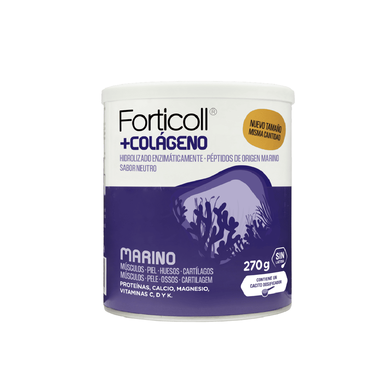 Forticoll Colágeno Marino en Polvo